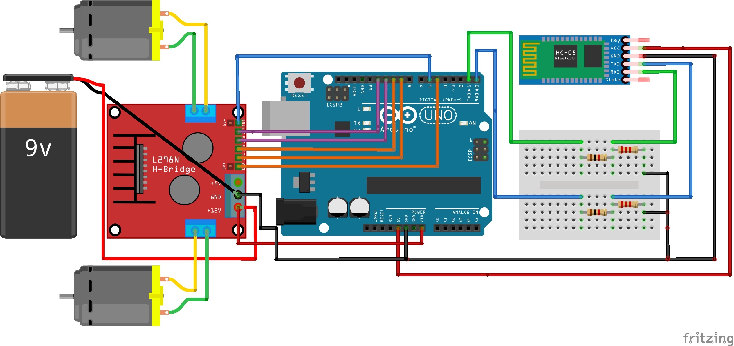 Arduino Bluetooth Kontrollu Araba Yapimi Mustafa Karsli Bilisim Teknolojileri Ogretmeni